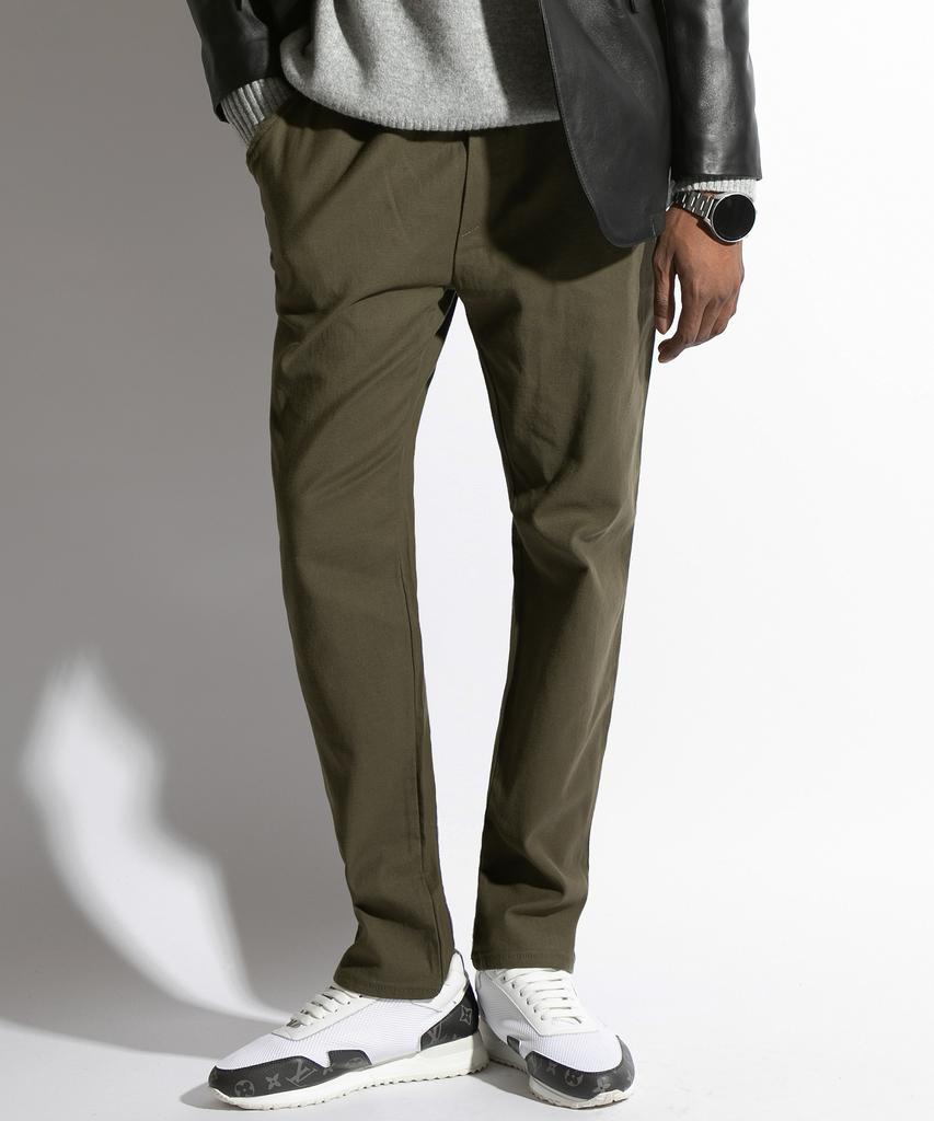 Seuteulaikeu Str Relax Casual Chins (Khaki)