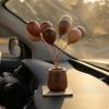 Aufblasbares Strauß-Ornament Metall Holz Ballon Dekoration für Tischdekoration