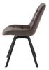 LUMO Upholstered Chair, Gray Fabric
