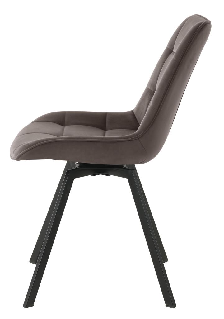 LUMO Upholstered Chair, Gray Fabric