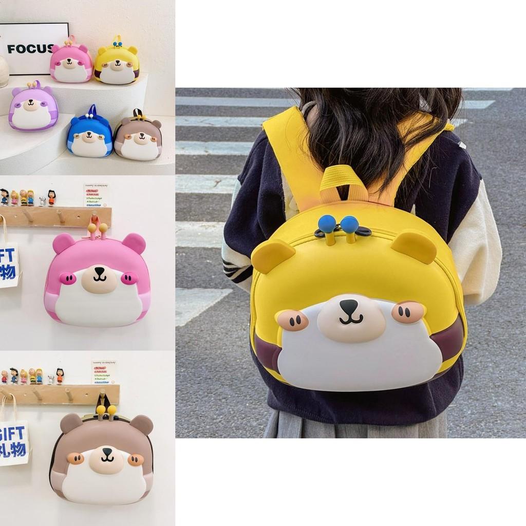 Charming Cartoon Kids Backpack With Soft Shoulder Straps Ideal For School Days