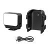 Flymile Magnetic Mini Light for DJI Osmo Pocket 3/Action 4/5 Pro IPX4 Water Resistance Brightness 4 Levels Live Vlogging 600mAh