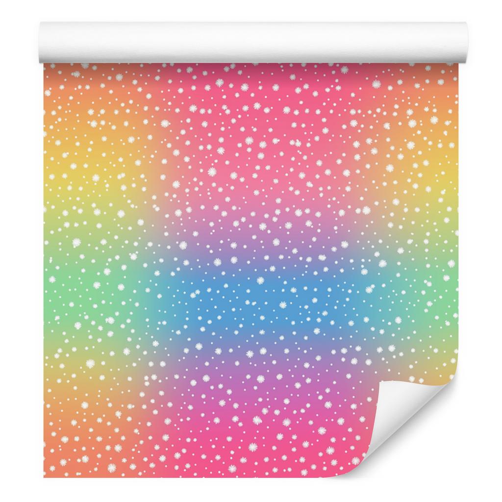 Powder pink and peach glitter wallpaper for living room and bedroom 50x1000