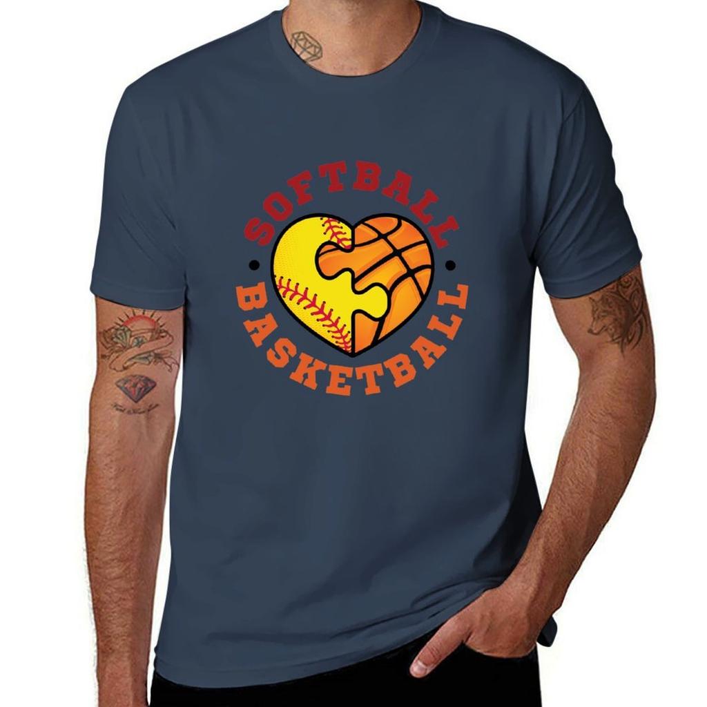 Softball Basketball Tshirt Plus Size Workout Short Sleeve Top