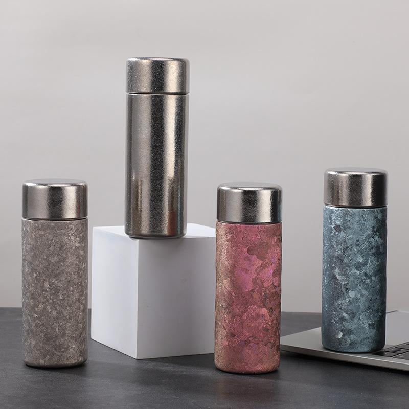 Elegant 200ml Titanium Insulated Pocket Cup – Compact, Lightweight & Stylish for Women