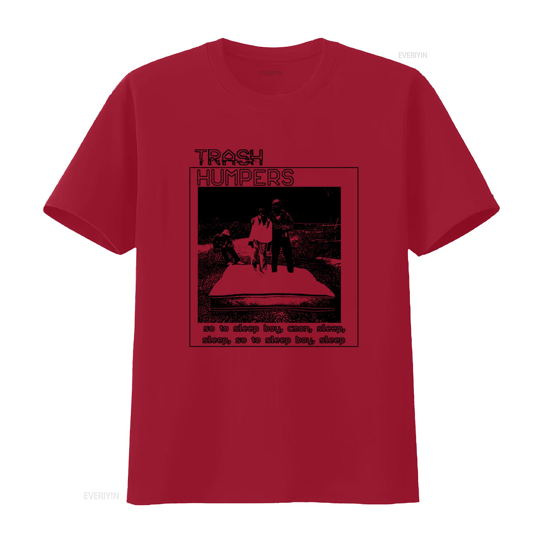 Trash Humpers Screen T Shirt Harmony Korine Herzog Kids Spring Breakers Design vintage Washed homme Stretched S