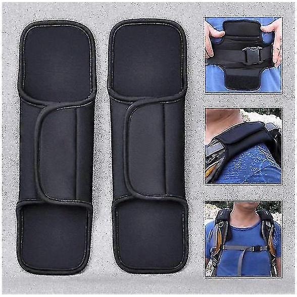 1pair Anti-slip Padded Cushion For Shoulder Strap Sling Bag Sports Waist Backpack