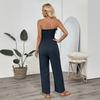 YYFS Women's Fashion Casual Summer Spring Solid Color Print Sleeveless High Waist Trousers Jumpsuits & Rompers