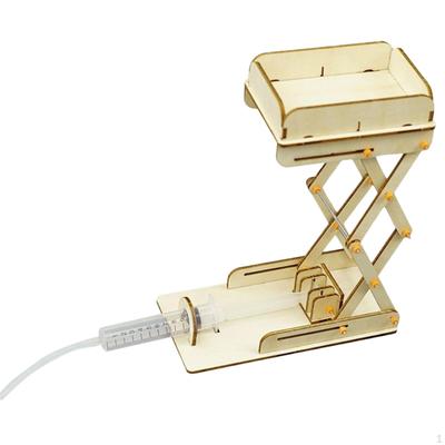 Hydraulic Experiment Lift Table Science Stem Physics Principle Novelty Innovation DIY