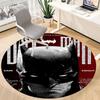 1pc Batman Office Round Area Rug, Under Office Chairs Bedroom Living Room Home Decor, Room Deco, Available In Various Sizes
