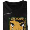 Printing Metal Gear Solid Fox Hound Tees For Men Popular England Style Tshirts Men Full Cotton Gothic Style Tees Shirt