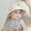 Baby Fisherman Hat Quick Drying Kids Mesh Bucket Hat Toddler Sun Protective Fisherman Hat Neck Flap Hat Child Accessory