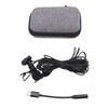 Wired Earbuds with Microphone Noise Canceling Clear Voice Clip On Lapel Mic for Live Streaming Singing Video Recording