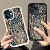 Glowing Fantasy Butterfly Pattern Case For iPhone 17 Pro Max Funda Shockproof Bumper Cover For iPhone 16 Pro Max 15 14 13 12 11 Air 16E