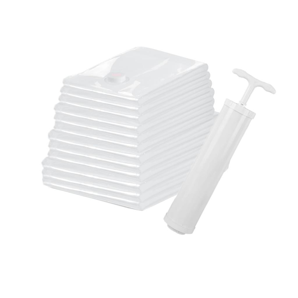 Multiple Sizes Vacuum Storage Bags with Pump Vacuum Sealed Bags for Organizer  Space Saver Bags For Clothes Clothing Organizer