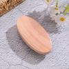 Beech Bamboo Beard Brush for Men's Styling with Pig Bristles