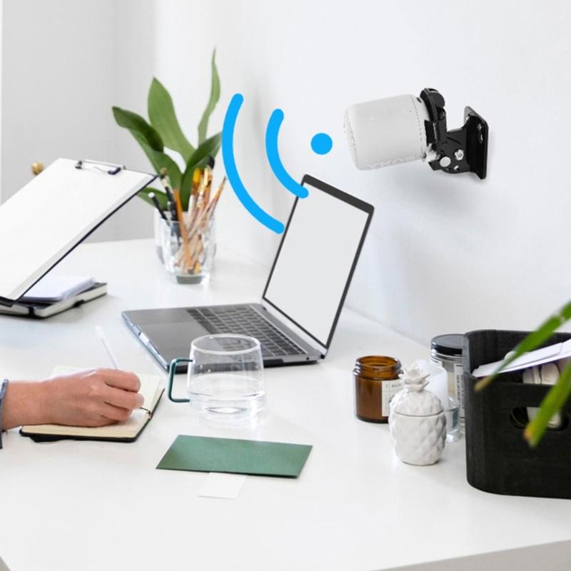 Space Saving Speakers Shelf, Secure Acrylic Wall Bracket for SRS-XB13/XB100 Portable Bluetooth-compatible Speakers