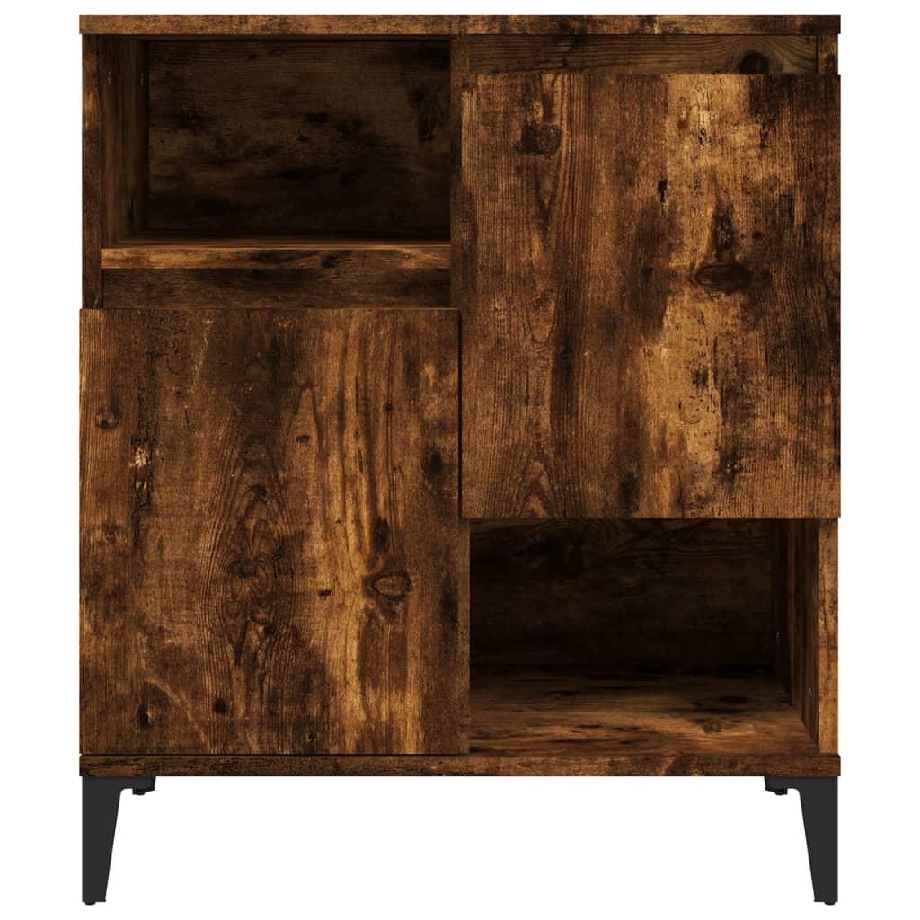 Sideboards 3 pcs Smoked Oak 60 x 35 x 70 cm Particleboard