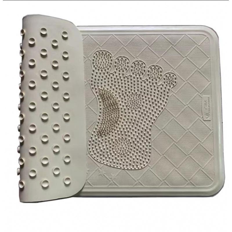 European-Style Anti-Slip Rubber Bathroom Mat for Hotels and Guesthouses