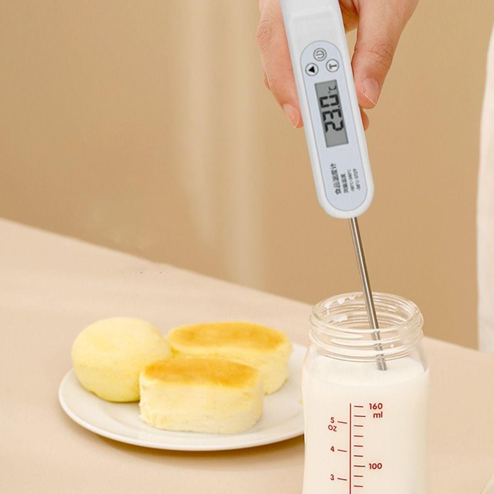 High Accuracy Digital  Food Thermometer Foldable Barbecue Thermometer  Baking