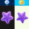 Romantic Glow-In-The-Dark Toilet Stickers - Purple Star & Heart Luminous Wall Decals Self-Adhesive Removable Art Home Decor