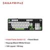 Aula F99/F99Pro Custom Mechanical Keyboard Gasket Structure Full Key Hot Swappable Wired Bluetooth Wireless Tri Mode OfficeEspor