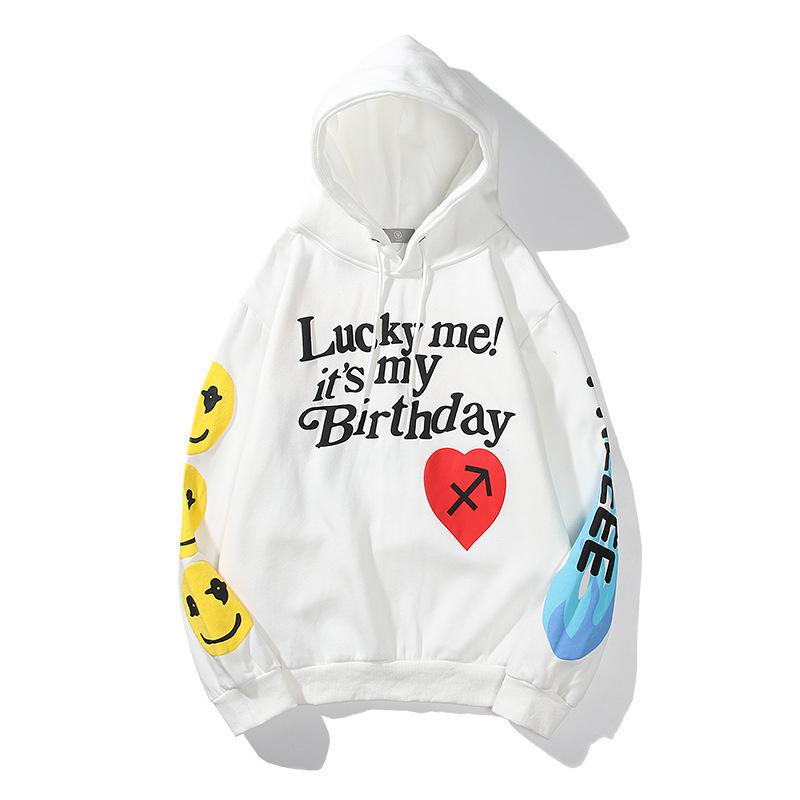 European and American street trendy brand men and women with the same 3D digital printing retro casual high street hoodie