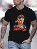Unisexs Cotton Tshirt Daniel San Karate Kid Graphic Print Casual Short Sleeve Tee