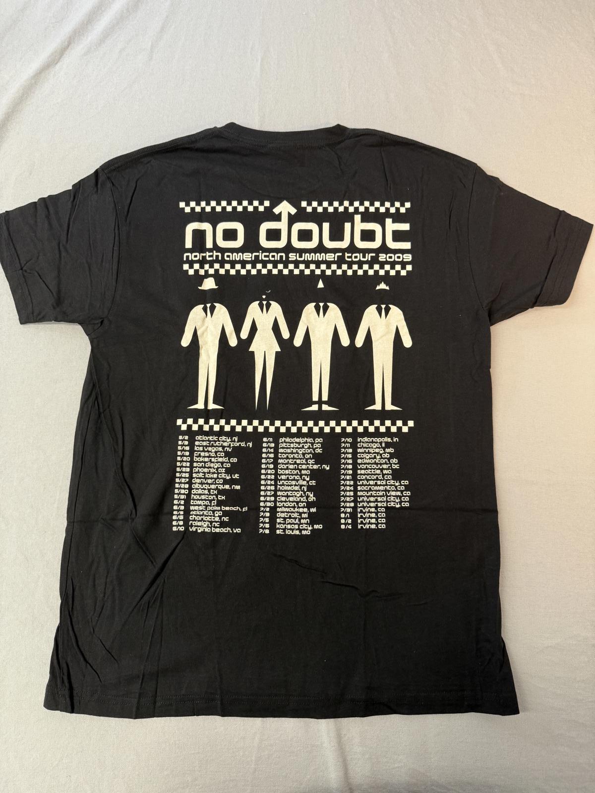 No Doubt T-shirt Tour 2009 Gwen Stefani Tee - L XL