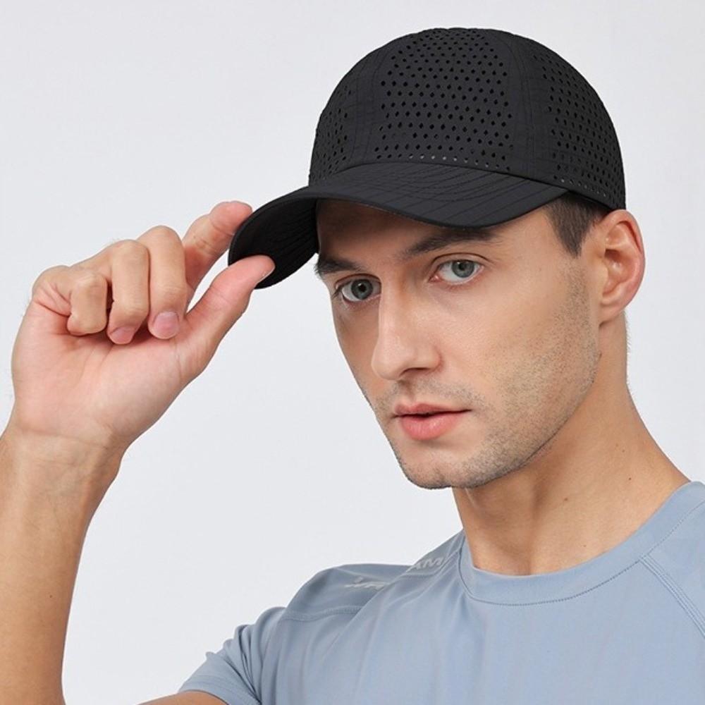 Mesh Sun Hat Quick Dry Peaked Cap Casual Baseball Cap