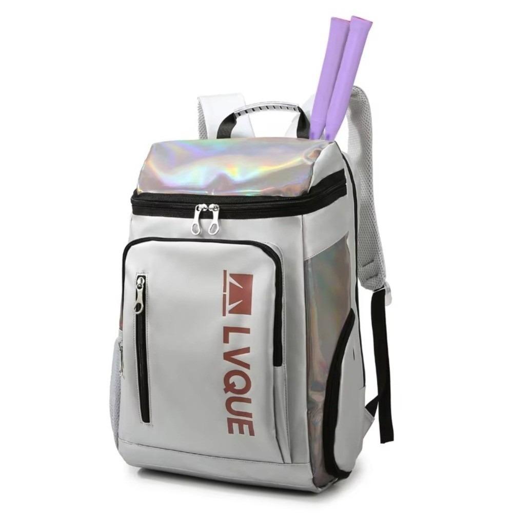 High Capacity Large Capacity Badminton Rackets Backpack Waterproof Portable Tennis Rackets Bag with Shoes Pocket Sports Bag