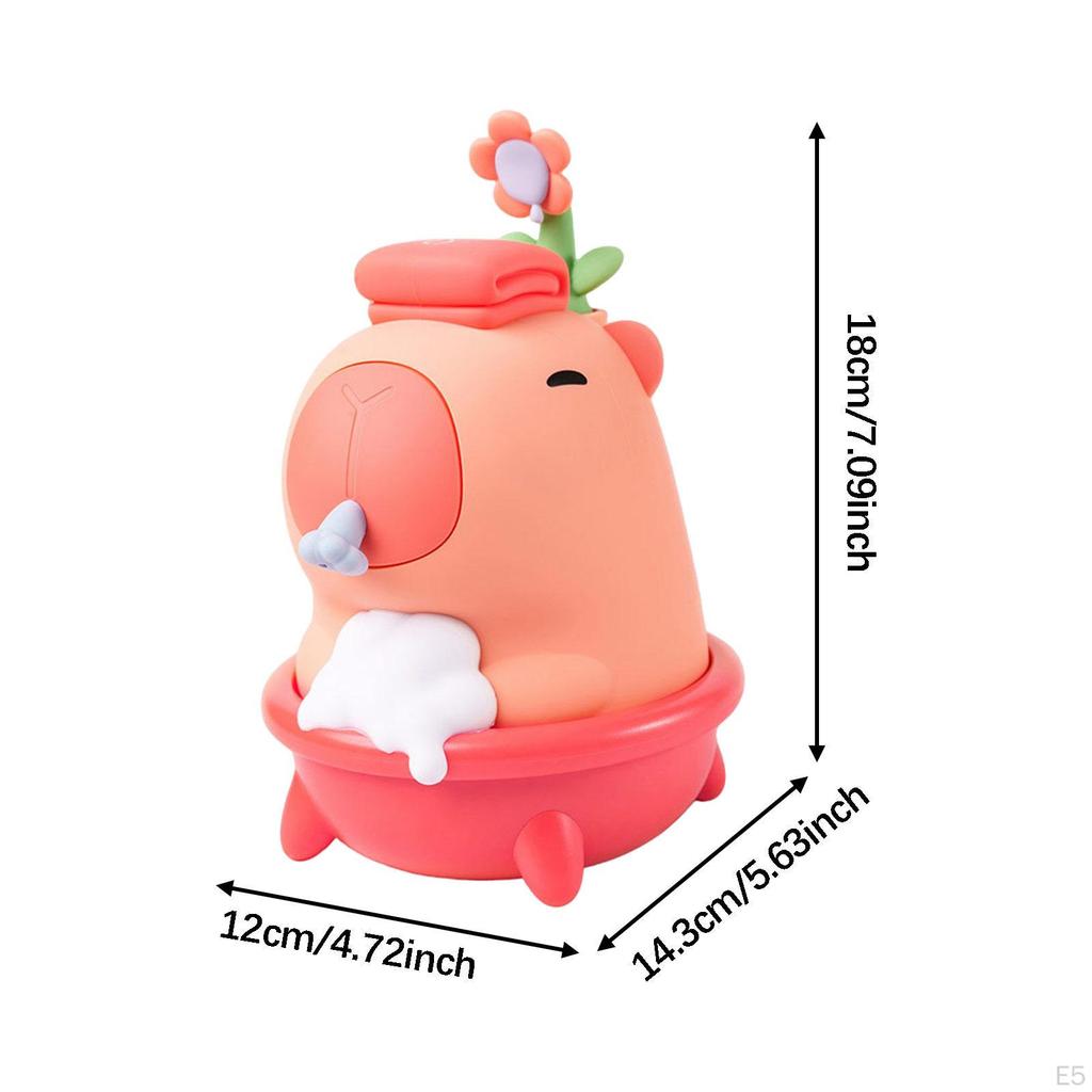 Automatic Foam Soap Dispenser Cute Multipurpose Refillable Sprayer Electric Foaming Shampoo