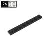 BRICKE Brick Guest 1x8 Plate, Compatible with Lego 3460, Loose Parts Building Blocks, Small Particles.