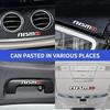 1/2/5/10 buc Insigne Auto Autocolante Postare Aleatorie Pentru Logo Nissan Nismo Tiida Teana Qashqai Juke X trail Note Almera Skyline Styling