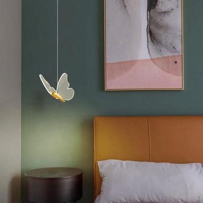 Acryl Schmetterling Kronleuchter Lampe LED Hängende Deckenleuchte Leuchten Teestube Wohnzimmer