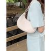 Spring and Summer New Underarm Bag Half-moon Bag Simple and Versatile Shoulder Bag Texture Bag Women's Crossbody Bag