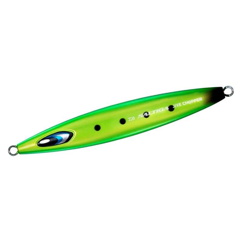 Daiwa Saltiga Jive Chopper Jig, 250g, ML, Lime Green/Black