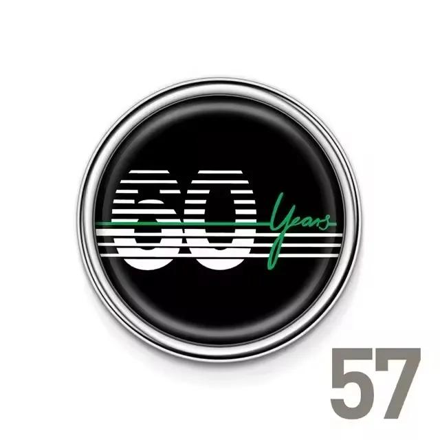 6CM Metal Car Side Rear Sticker Window Badge for MINI COOPER JCW F56 F60 R60 R61 F60 Cooper S Countryman Paceman Decoration Dymfu11