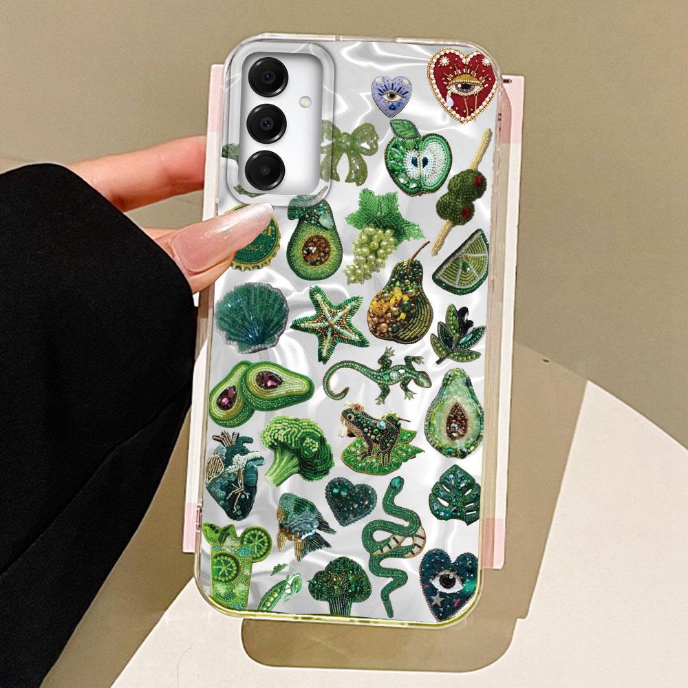 Purple Face Sun Stars Phone Case for Samsung Galaxy A55 A56 A36 A26 A16 A53 A06 A14 A24 A34 A54 A15 A25 A35 A12 Women Girl Cover