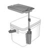 Daiichi Seiko Tackle Box Tray – Tackle Station (Model 33161) Black