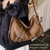 Retro Fashion 2025 New Large-capacity Commuter Tote Bag Light Luxury Niche High-end Messenger Bag Shoulder Bag
