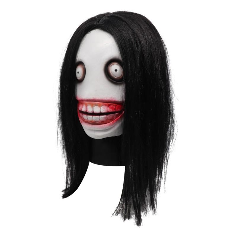 Jeff Masque Latex Horreur Costume Halloween Cosplay