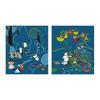 BorneLund Moomin Scratch Art for Children Aged 6 and Up