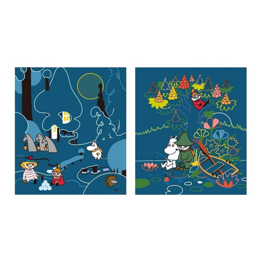 BorneLund Moomin Scratch Art for Children Aged 6 and Up