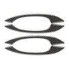 4Pcs Real Carbon Fiber Car Exterior Door Handle Sticker For Porsche Macan 14-21