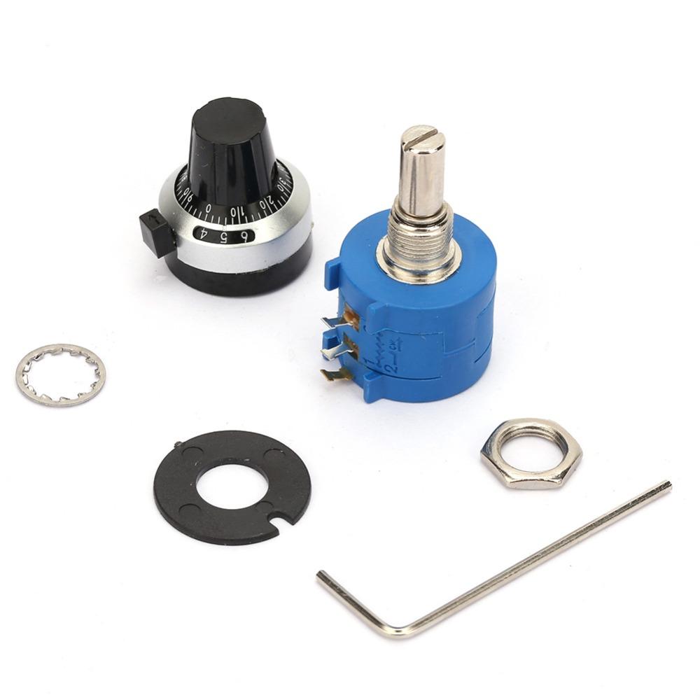 3590S-2-101L Potentiometer Counting Dial Wirewound Potentiometer  Electronic Control Systems