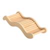 Hamster Ramp Climbing Wood Ladder for Hamster Creative Hamster Climbing Ladder Wooden Climbing Toy and Bridge Cage Decor