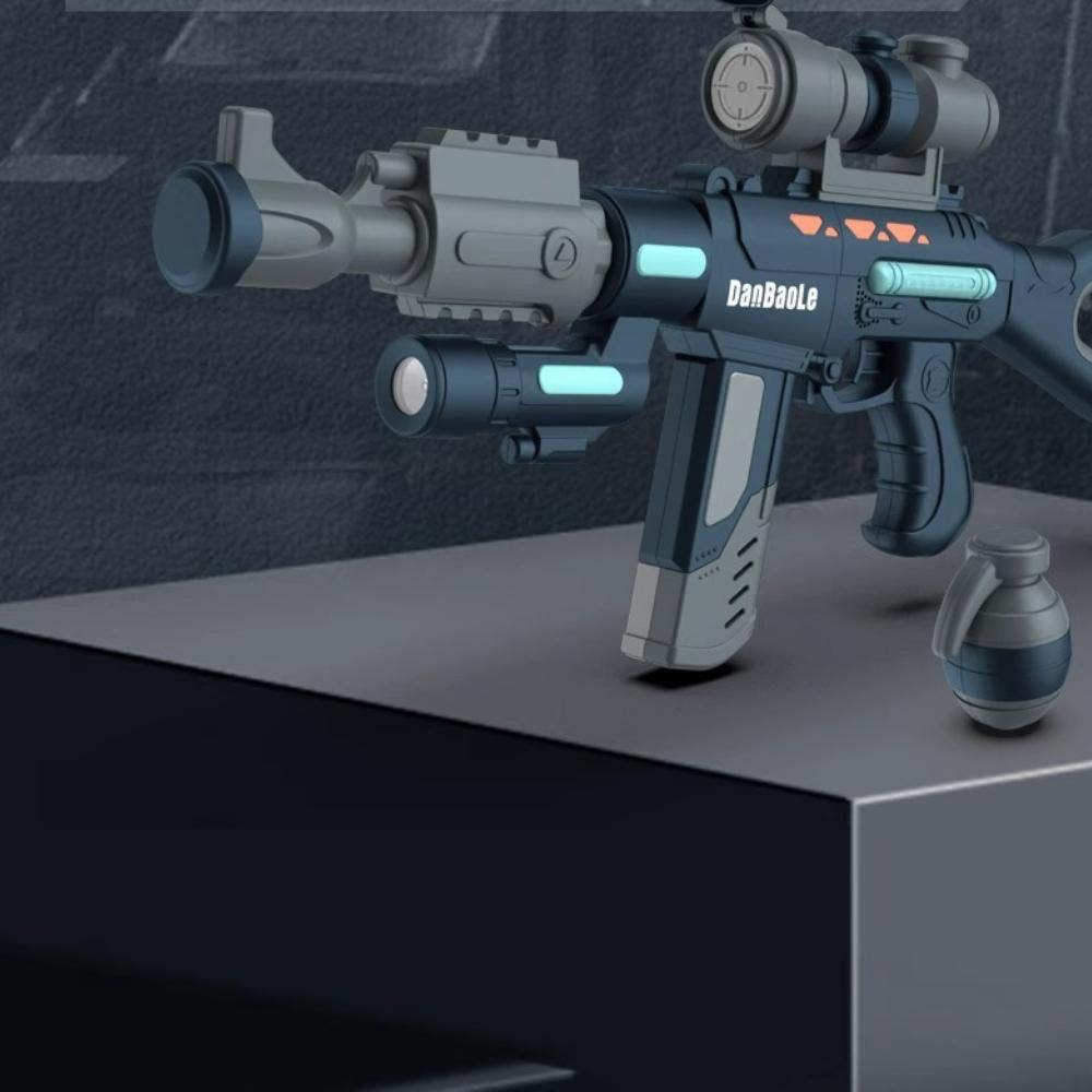 Assemble Able Multi Function Magnetic Power Gun Children's Educational DIY Assembly Combination Toy Gun for Boys and Girls