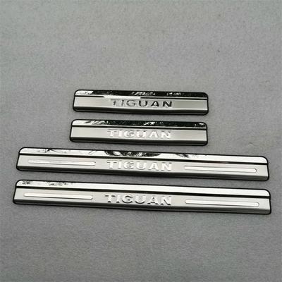 Stainless Steel Door Sill Scuff Plate Guard Sills Protector Trim For Tiguan 2010 2011 2012 2013 2014 2015 2016