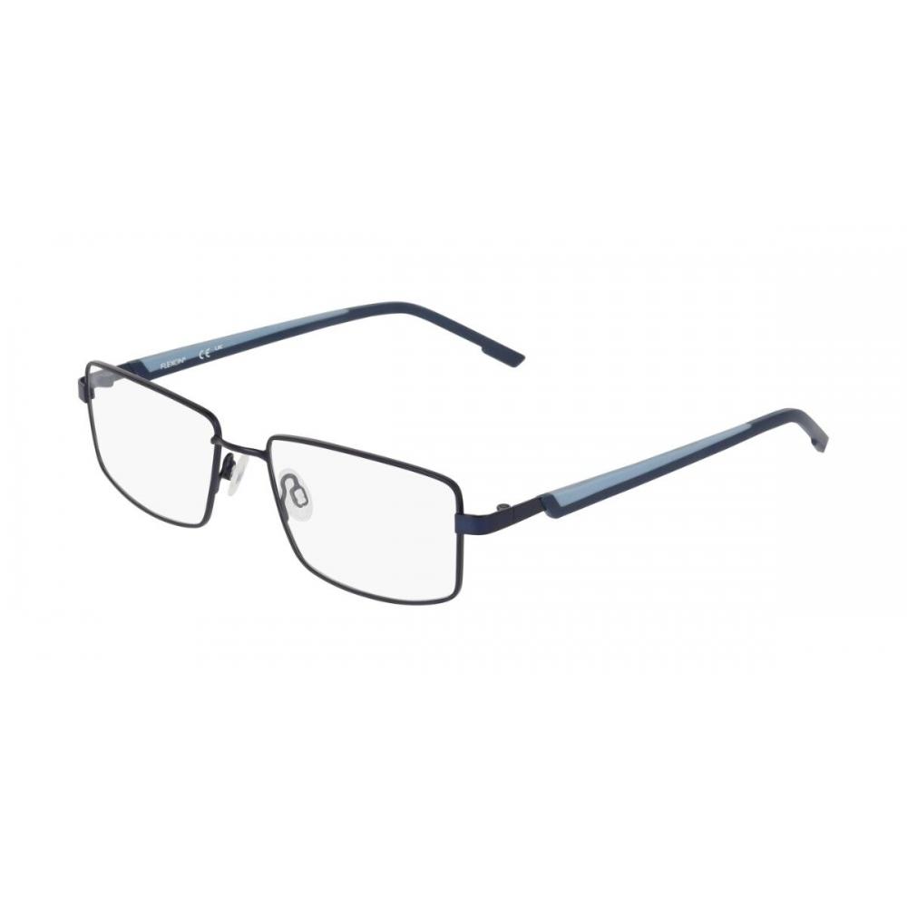 

Flexon Unisex Eyeglasses H6085 413 Matte Navy Blue/52-17-145
